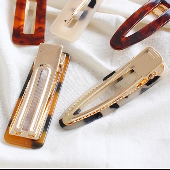 Trendy Retro Resin Hair Clip - Picture 5 of 5